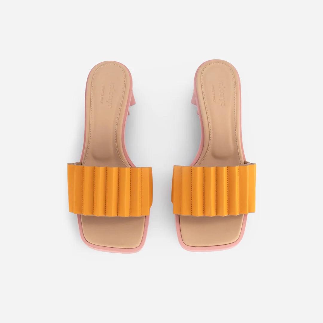 Louise Heeled Slide