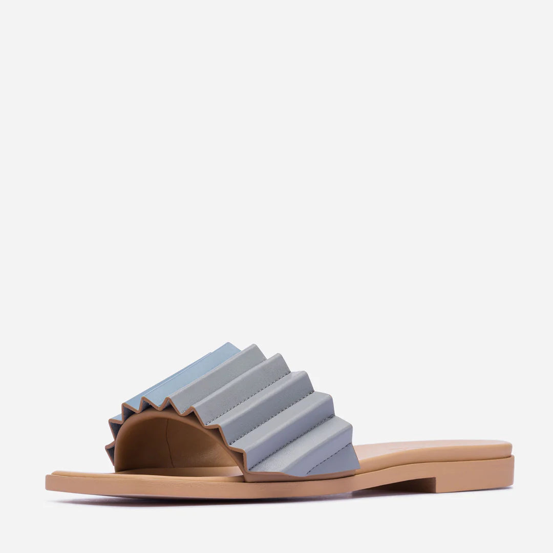 Louise Slide Sandal - Denim